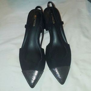 Express womens small heal size 6